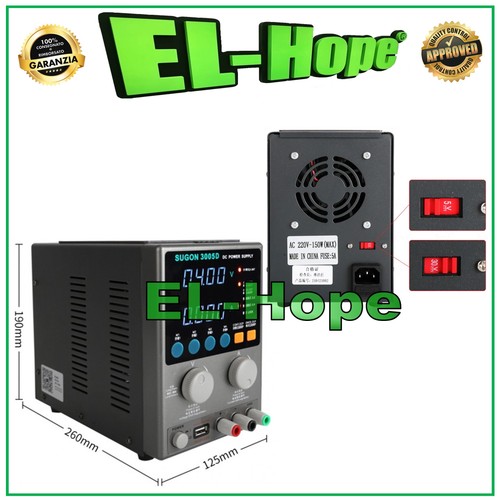 Alimentatore stabilizzato - alimentatore,